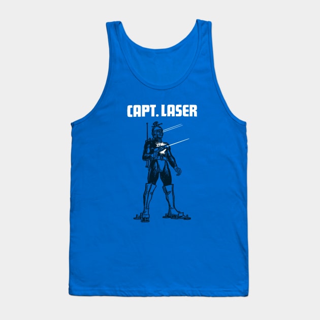 Captain Laser | Capt. Laser | Major Matt Mason Tank Top by japonesvoador